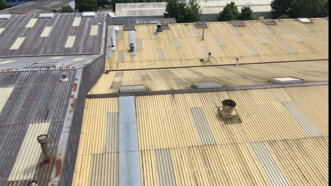 Steel Sheet Roof Refurbishment Steel Sheet Roof Refurbishment